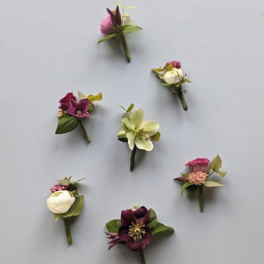 Boutonnière mariage